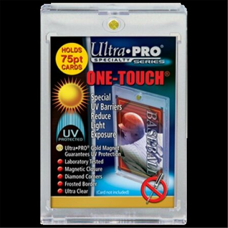 ULTRA PRO One Touch UV Card Holder with Magnet Closure - 75pt 7442781910